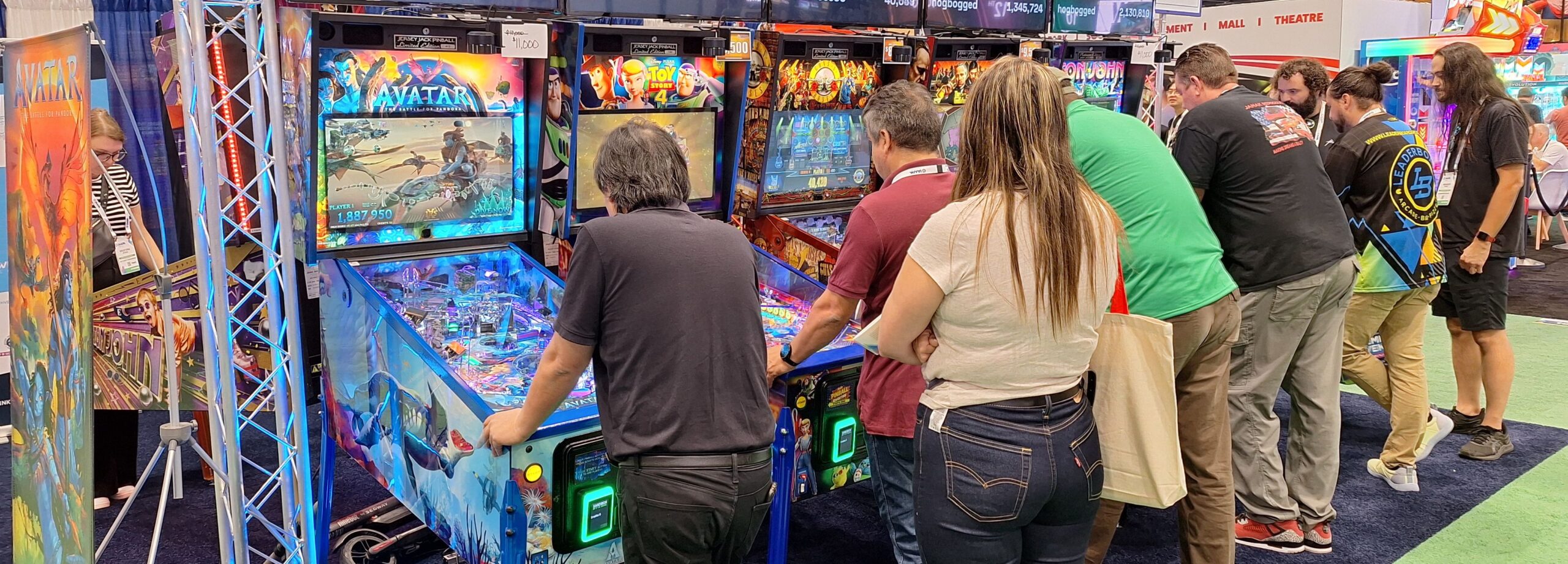 Jersey Jack Pinball na targach IAAPA 2024 w Orlando, USA