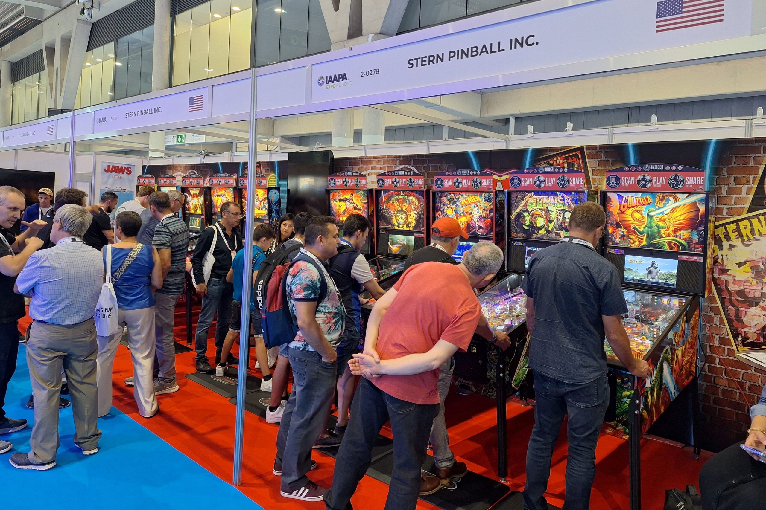 Stern Pinball na targach IAAPA 2025 w Barcelonie